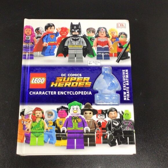 Lego DC Comics Super Heroes Character Encyclopedia No Figure Hardcover 2016 Book - Picture 1 of 2